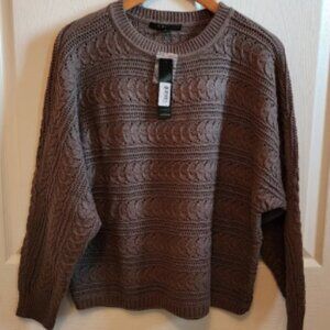 Cyrus Pullover Knit Sweater Large
